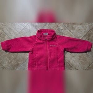 Columbia Raspberry Fleece Jacket 18 Mo